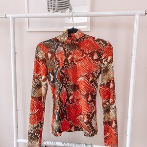 Tight Snakeskin Long Sleeve
